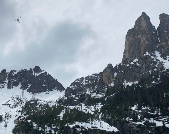 Three climbers fell 400 feet to their death. One climber survived and drove to a pay phone