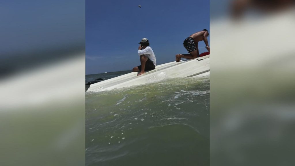 Three friends survive boat capsizing near St. Augustine inlet