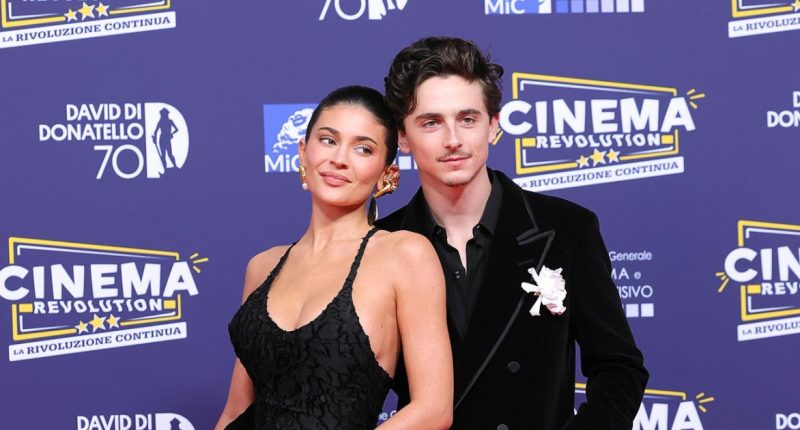 Timothee Chalamet and Kylie Jenner Make Red Carpet Debut