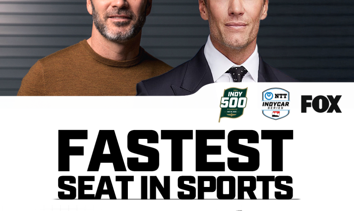 Tom Brady to ride in 'Fastest Seat in Sports' in vehicle driven by Jimmie Johnson ahead of Indy 500