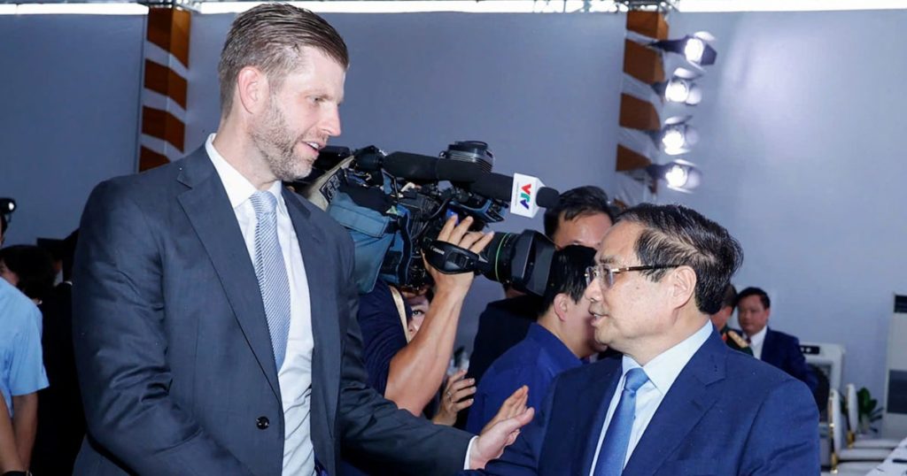 Trump Organization breaks ground on $1.5 billion golf club in Vietnam