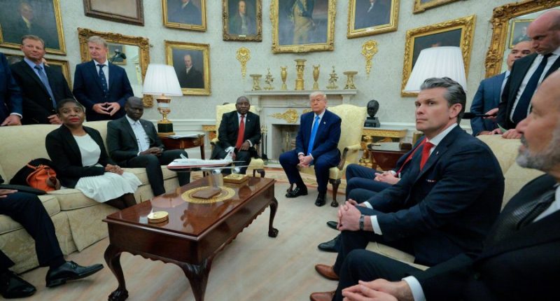 Trump ambush of South African leader plays to base: Geraldo