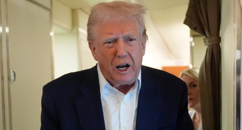 Trump says Sheinbaum fears Mexican cartels