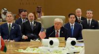 Trump tells Gulf leaders Iran must cease support of proxy groups as part of any nuclear deal
