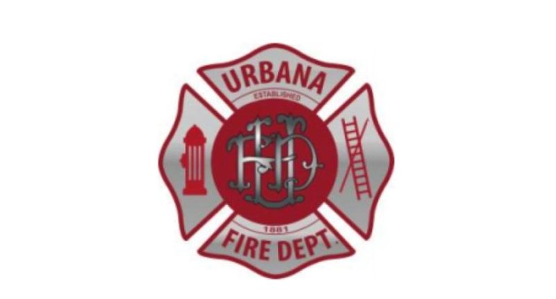 Urbana Fire Department responds to house fire