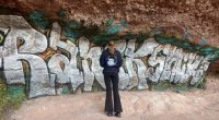 A sacred site at Paradise Falls in Alpine National Park, Victoria appears to have been vandalised.