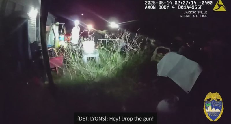 Video shows Jacksonville standoff that led to fatal police shooting