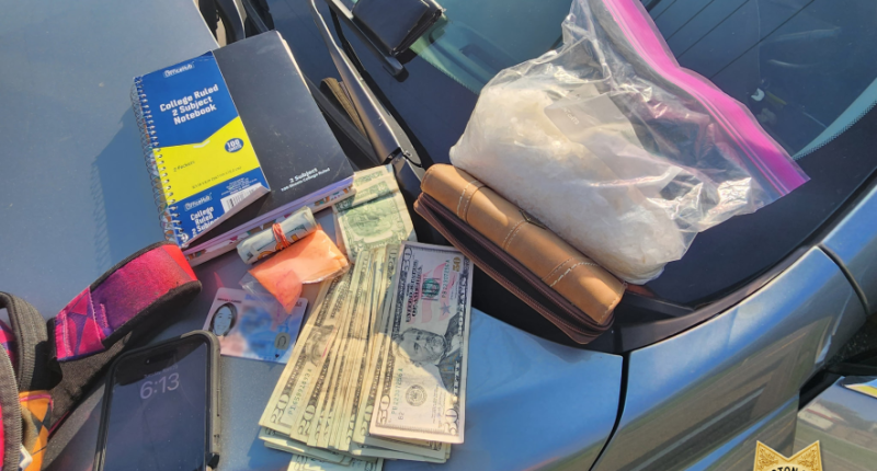 WCSO: Duo found with 'gallon-sized baggie' containing suspected meth