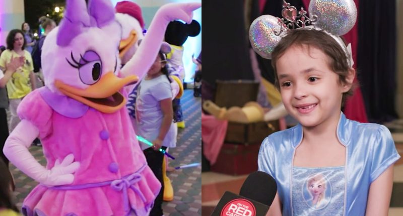 Walt Disney World makes dreams come true for Make-A-Wish kids with pajama party with Mickey Mouse and friend