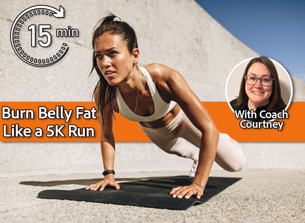 15-Minute Workout That Torches Belly Fat Like a 5K, Trainer Says