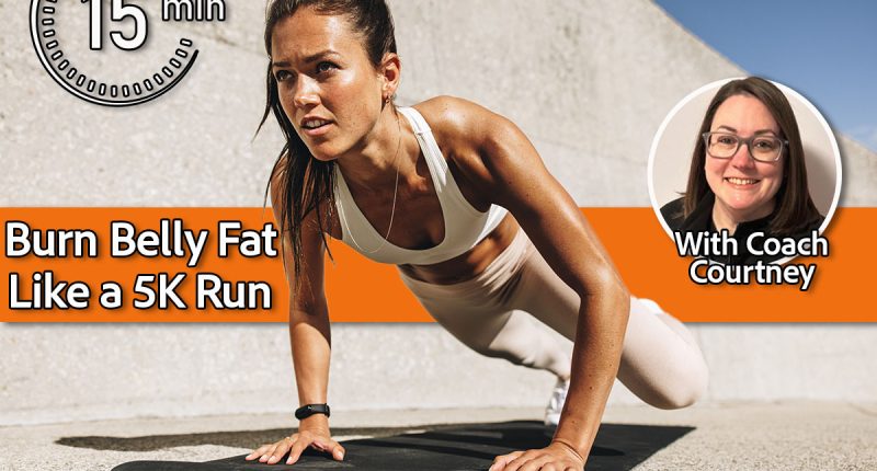 15-Minute Workout That Torches Belly Fat Like a 5K, Trainer Says