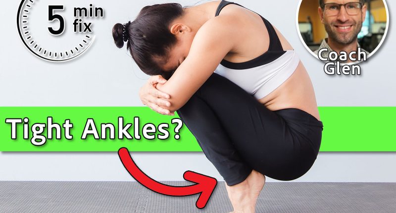 3 Ankle Fixes That Instantly Improve Your Squat Form. Cover. Coach Glen Owen. Beautiful young woman wearing sportswear practicing yoga in studio,natural light.Squat (Garland Pose variation).Concept : yoga poses for beginner.