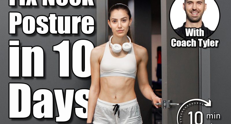 Sexy athletic girl enters the gym. Sportswoman opens the door to the locker room. Stylish black interior of modern fitness gym. Concept of health. European brunette girl holding a sports bag.