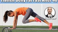 5 Bodyweight Moves To Flatten Belly Fat Fast After 40, Coach Says