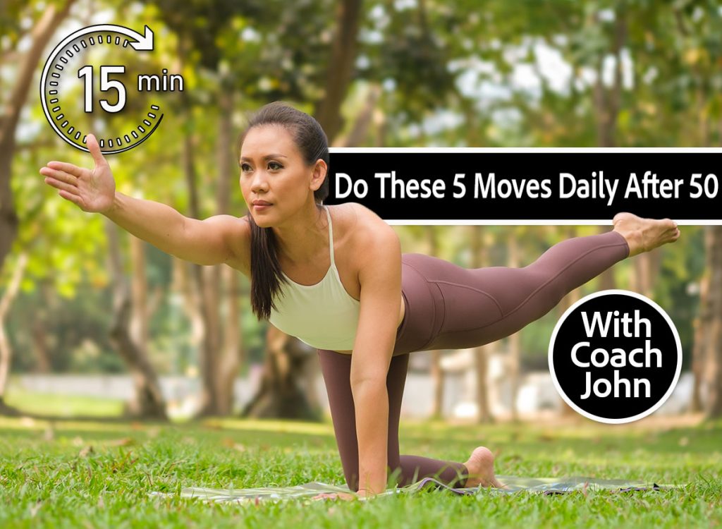 5 Bodyweight Moves Women Over 50 Should Do Daily, Trainer Says