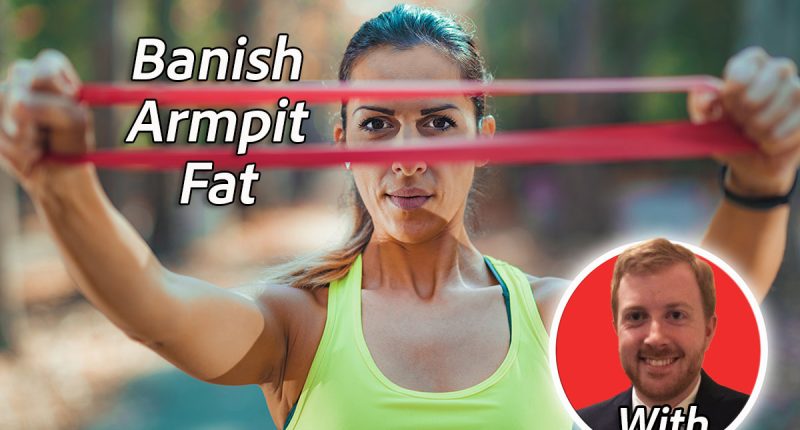 6 Resistance Band Workouts To Shrink Your 'Armpit Pooch' for Women Over 40