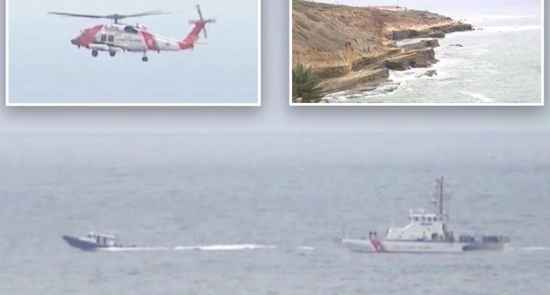 6 missing after small plane crashes 'nose first, straight into the water' off San Diego