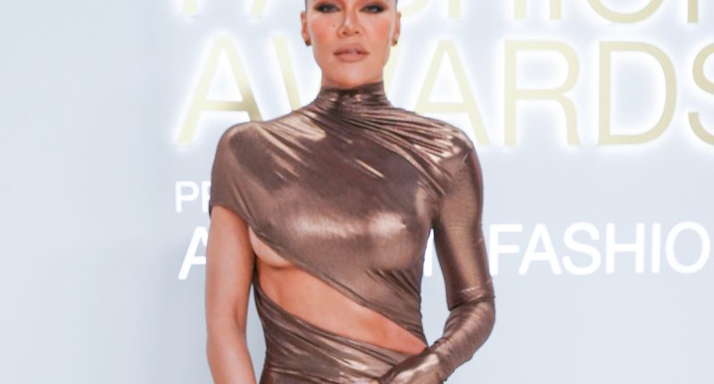 Khloe Kardashian attends CFDA Fashion Awards 2022 at Cipriani South Street on November 7, 2022