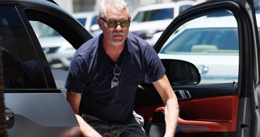 ALS stricken Eric Dane seen for first time since bombshell interview