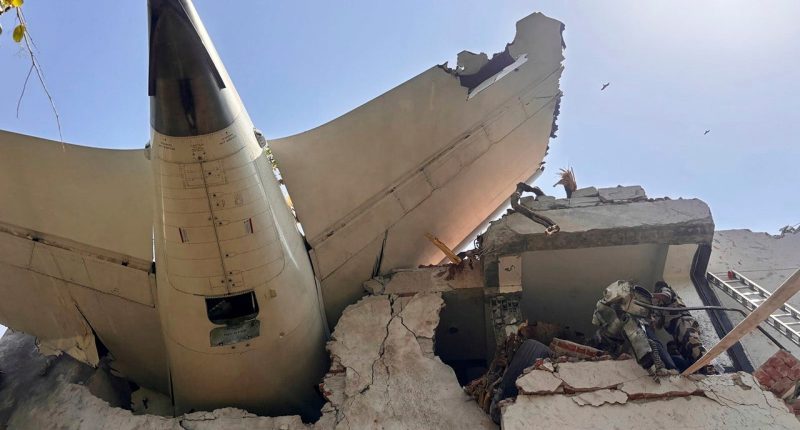 Air India flight bound for London crashes, airline confirms 1 survivor and 241 fatalities