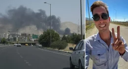 American cyclist's global adventure derailed when 'bombs started falling' in Iran