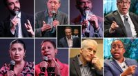 Andrew Cuomo has a target on his back as NYC's crowded mayoral field prepares to gang up on the frontrunner at first Dem debate