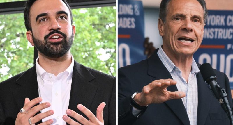 Andrew Cuomo's comfortable lead over Zohran Mamdani cut in half in home stretch before Dem mayoral primary: poll