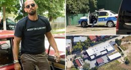 Andrew Tate Romanian compound broke in knife-wielding attacker slashes construction worker