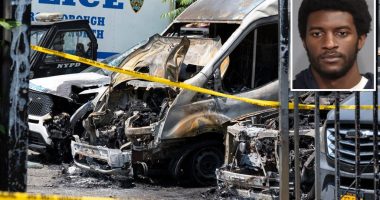 Arsonist who torched NYPD cars ID'd as anti-Israel protester: cops