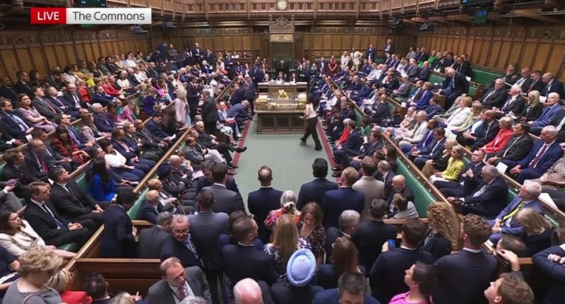 House of Commons vote on assisted dying bill: 314 yes, 291 no.