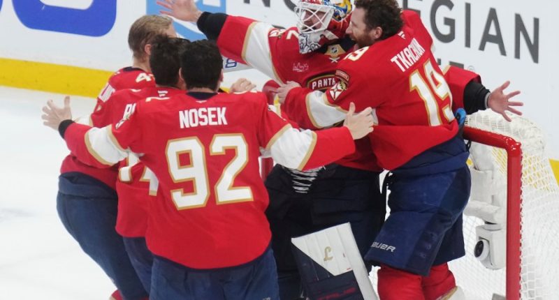 Back-to-back Cats: Panthers repeat as Stanley Cup champions by beating the Oilers in 6 games