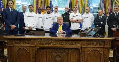 Baffled Juventus players hit out at 'weird' meeting with Donald Trump