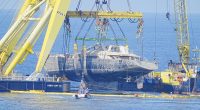 Bayesian emerges from the waves: Damage seen on £30m sunk superyacht