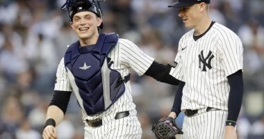 Ben Rice 'pretty comfortable' in first start as catcher for Yankees