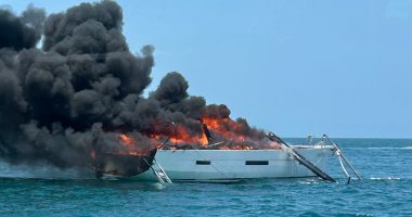 Boat catches fire near Cape Canaveral, passengers saved