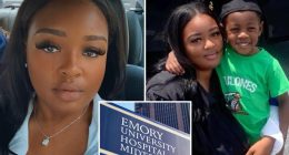 Brain dead Atlanta nurse kept alive on life support gives birth to baby boy Chance: 'He's just fighting'