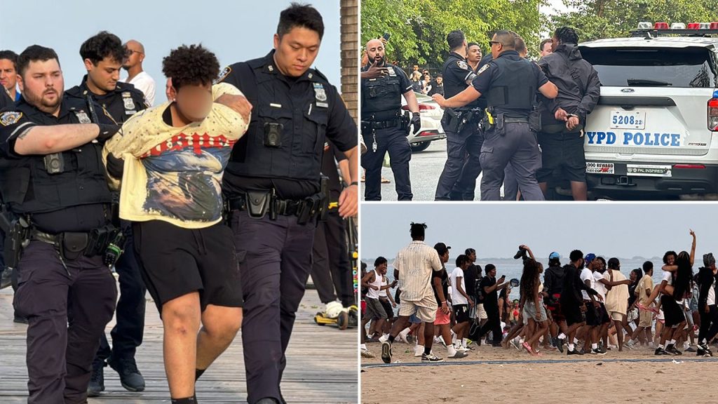 Brawl erupts at Coney Island beach as NYC sizzles, multiple arrested: NYPD