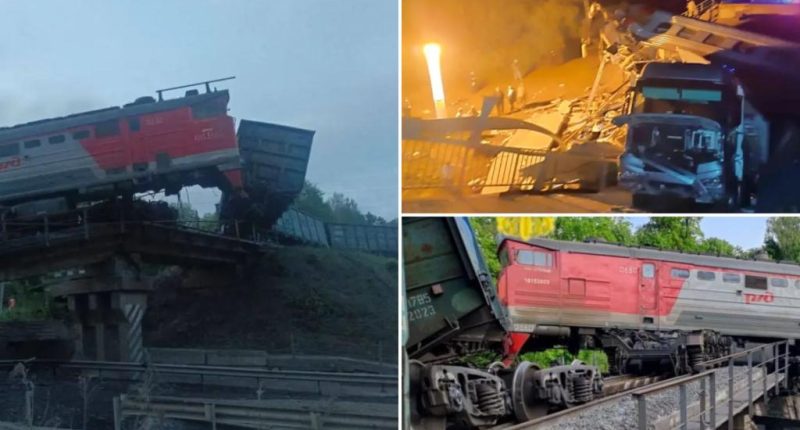 Bridges collapse in 2 Russian regions bordering Ukraine, 7 dead
