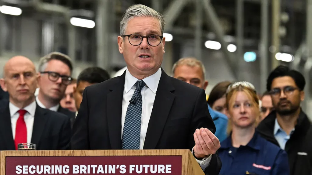 British PM Keir Starmer moves UK military into 'war-fighting readiness'