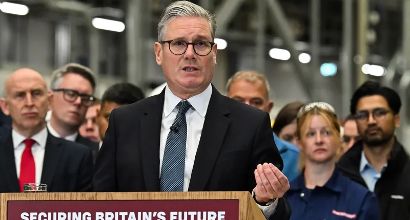 British PM Keir Starmer moves UK military into 'war-fighting readiness'
