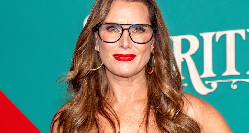 Brooke Shields attends premiere by Apple Original Films