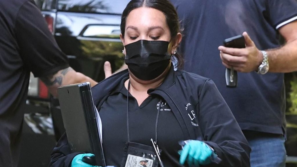 CSI descends on Brad Pitt's sprawling LA mansion to find 'a real mess'