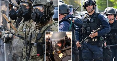 California Dems propose legislation to ban face masks for law enforcement officers -- and not protesters or criminals