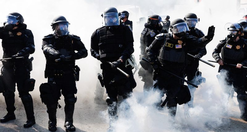 California police plead for help amid officer shortage as union boss warns of unprecedented riot ‘onslaught’