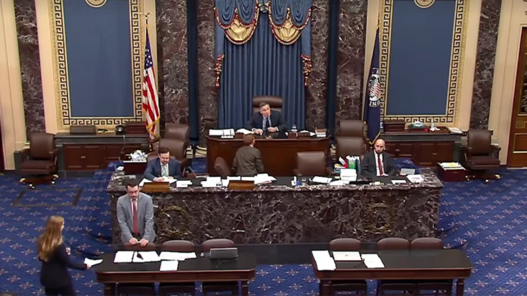 Capitol Police arrest man who disrupted Senate debate on Trump's 'big, beautiful bill': 'You people are awful'