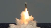 Trident II (D5) ballistic missile launch.