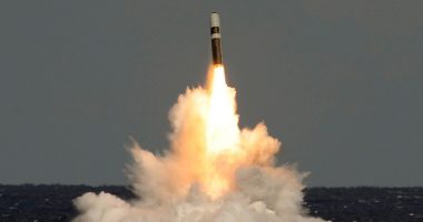 Trident II (D5) ballistic missile launch.