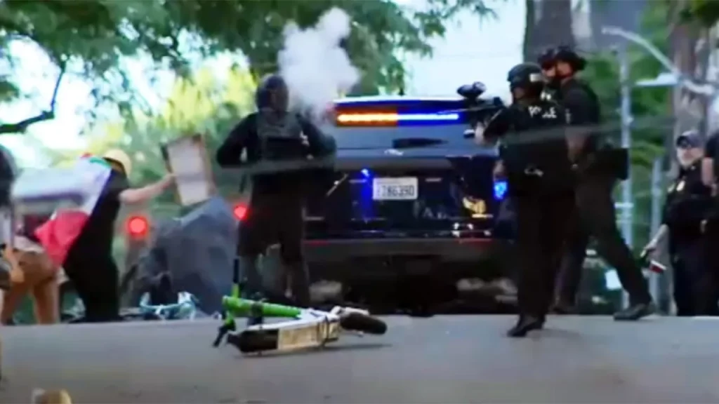 Coast-to-coast anti-ICE chaos caught on camera