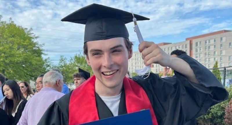 College student, 22, dies from late night snack days after graduating