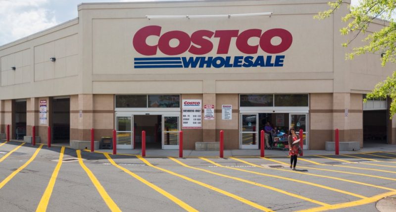 Exterior of a Costco Wholesale store.